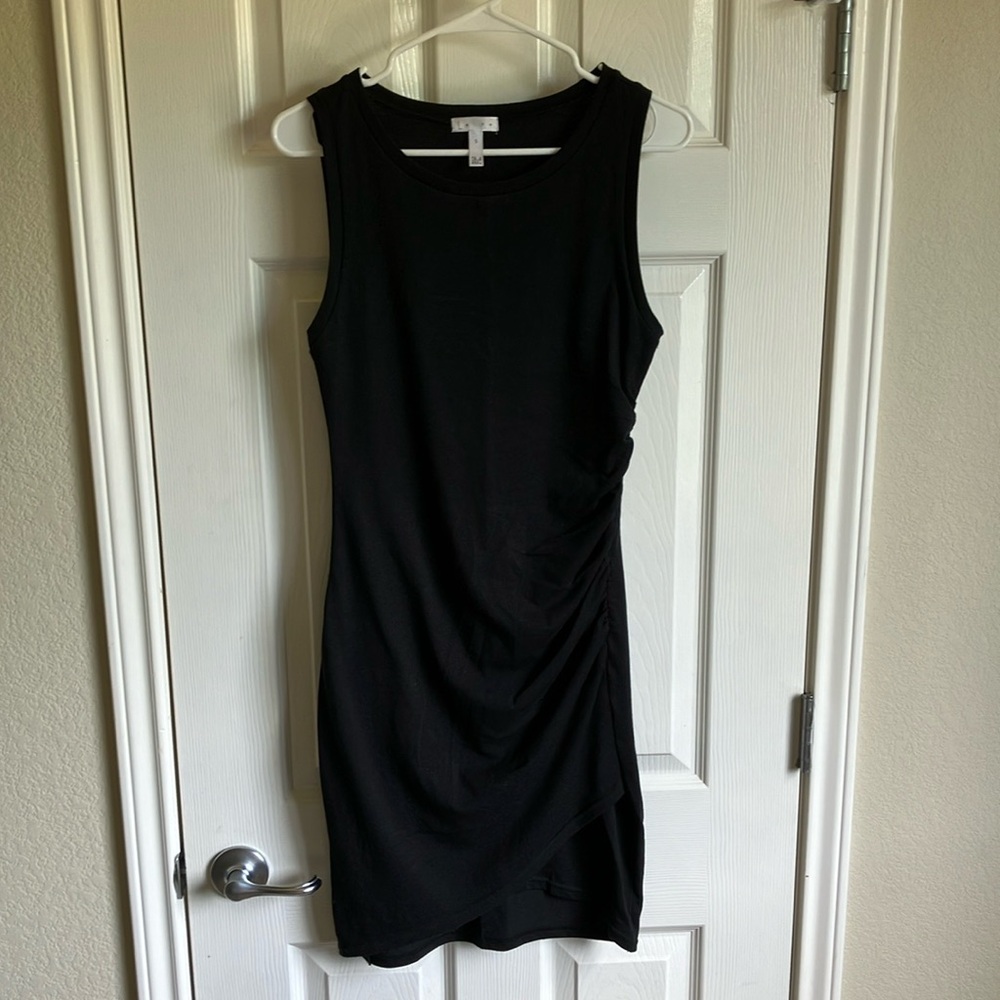 Leith black bodycon tank dress